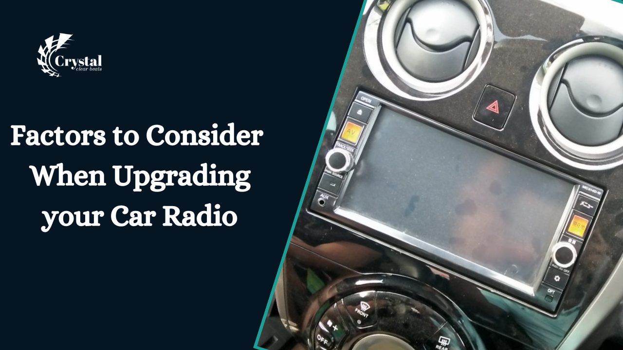 5 Factors to consider as you buy a car radio.