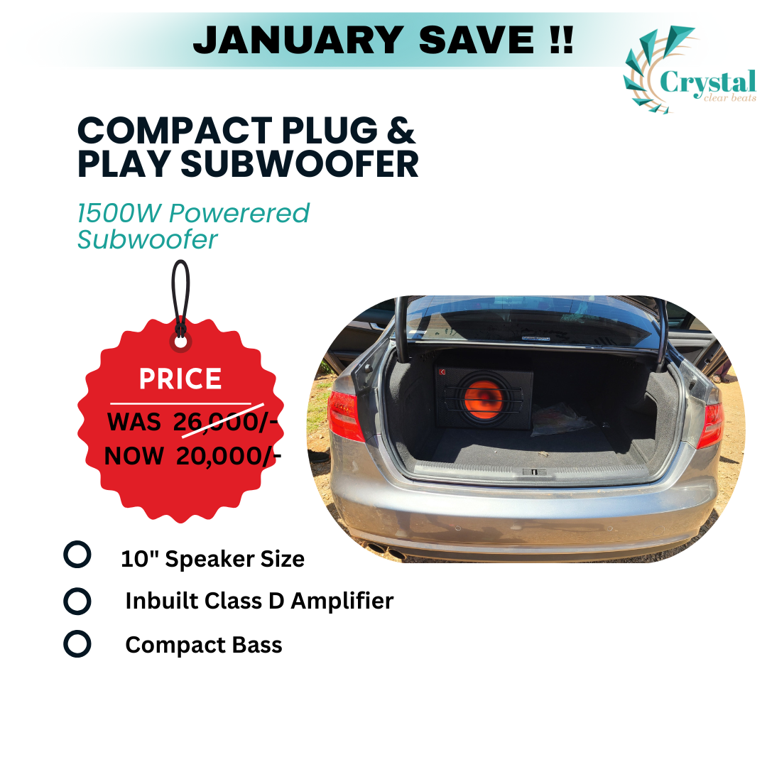 10 " Kuerl Powered Subwoofer 1500W