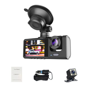 WiFi 3 Channel Mini Car DVR Three Way