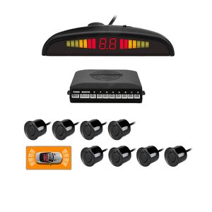8pc Car Parking Sensors Black